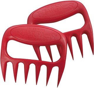 Bear Paws Grillgabel Grizzly Edition Farbe rot (2 Stück)