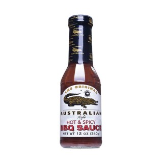 BBQ Sauce 355ml Hot & Spicy von "The Original Australian"