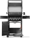 Napoleon Rogue Gasgrill RB425RSB mit Seitenbrenner, Heckbrenner schwarz inkl.Drehspieß Modell 2025