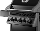 Napoleon Rogue Gasgrill RB425RSB mit Seitenbrenner, Heckbrenner schwarz inkl.Drehspieß Modell 2025