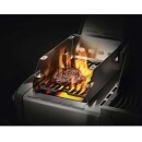 Napoleon Edelstahl Sizzle Zone groß Windschutz und Spießhalter für Rogue, Prestige