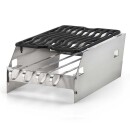 Napoleon Edelstahl Sizzle Zone groß Windschutz und Spießhalter für Rogue, Prestige