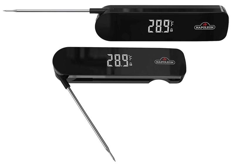 Klapp-Thermometer mit Edelstahl-Fühler und Schnellaktualisierung