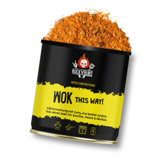 Rock n Rubs BBQ Rub Wok This Way 140g Dose