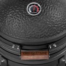The Bastard Urban Kamado Keramikgrill Large Complete matt-schwarz mit Edelstahlrost