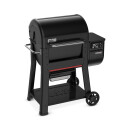Weber Searwood Holzpelletgrill schwarz mit Wlan /...