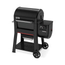 Weber Searwood Holzpelletgrill schwarz mit Wlan / Bluetooth und App Steuerung