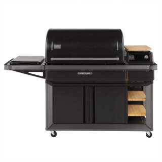 Traeger Pelletgrill Smoker Timberline XL mit Kochfeld,Touchscreen Display und Edelstahlrosten