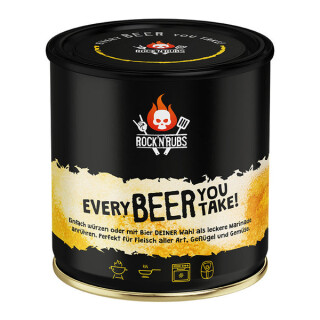 Rock n Rubs BBQ Rub Every Beer You Take 150g Dose
