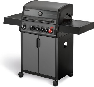 Gasgrill Enders Hyde 4 SIKR Turbo 800 °C Zone, Infrarot Backburner und Seitenkocher