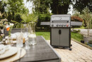 Gasgrill Enders Hyde 4 SIKR Turbo 800 °C Zone, Infrarot Backburner und Seitenkocher