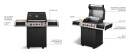 Gasgrill Enders Uniq 3 IK Cruster, 800 °C Zone, Infrarot Backburner, Cruster und Seitenkocher