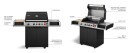 Gasgrill Enders Uniq 4 IK Cruster, 800 °C Zone, Infrarot Backburner, Cruster und Seitenkocher