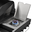 Gasgrill Enders Uniq 4 IK Cruster, 800 °C Zone, Infrarot Backburner, Cruster und Seitenkocher