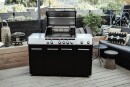 Gasgrill Enders Uniq Pro 3 IK Kitchen Cruster 800 °C Zone, Infrarot Backburner und Seitenkocher