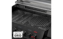 Gasgrill Enders Monroe Pro 4 SIKR Turbo Shadow inkl. Seargrate, Backburner und Seitenkocher