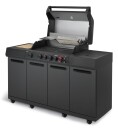 Gasgrill Enders Uniq 4 IK Kitchen Cruster Shadow + Küchenmodul