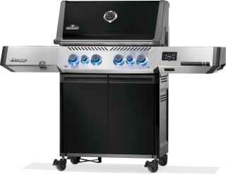 Napoleon Gasgrill Prestige 500 Connected mit SIZZLE ZONE und Heckbrenner Schwarz