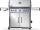Napoleon Gasgrill Rogue PRO-S 625 Edelstahl, Sizzle Zone, Heckbrenner