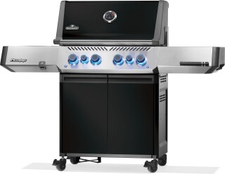 Napoleon Gasgrill Prestige 500  mit SIZZLE ZONE und Heckbrenner Schwarz
