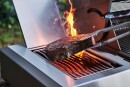 Napoleon Gasgrill Prestige 500  mit SIZZLE ZONE und Heckbrenner Schwarz