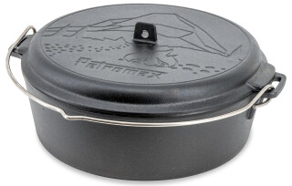 Petromax ft6-t Essential Line Dutch Oven Guss Feuertopf mit planen Boden