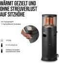 Enders Polo Black 2.0 Terrassenheizer Gas Heizstrahler schwarz